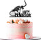 Welder Happy Birthday Cake Topper, Welding/Soldering Cake Decor, Weld Cake Toppers, Black & Silver Glitter Birthday Party Decorations for Men Skil...