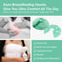 Hot/Cold Breast Gel Bead Ice Packs Breast Cooling/Heat Pads Relief for Breastfeeding, Nursing Pain, Mastitis, Engorgement, Swelling, Plugged Ducts...
