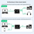 3.5mm Stereo Audio Switcher?1 in 2 Out /2 in 1 Out? with 3.5mm Audio Cable, 2 Ports AUX Audio Speaker Selector for PC Phone Laptop Headphone...