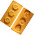 2 Pack 3 Cavities 3D Bee & Honeycomb Silicone Soap Molds for Soap Making, Beehive Cake Baking Pan, Homemade Craft Candle Resin Bath Bomb Old...