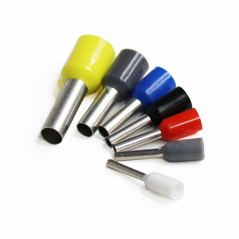 1900pcs Wire Ferrules Terminals Kit, AWG 22-10 Wire Insulated Cord Pin Ends Terminals for electric, industrial, chemical industry, power control s...