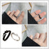 LIFKOME 2pcs Angel Devil Wings Adjustable Ring for Men and Women Black White Couple Ring Silver Couple Matching Jewelry for Engagement Marry Weddi...