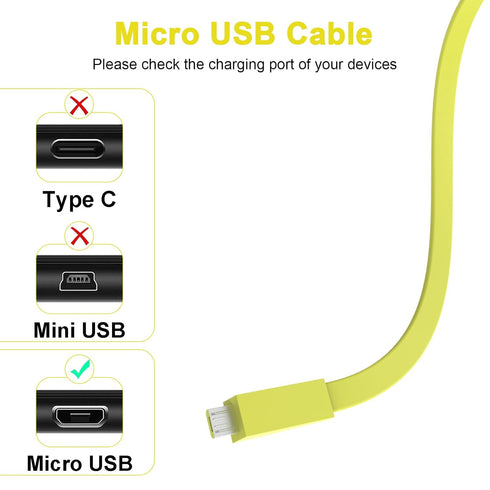 UE Boom Charging Cord Compatible with Ultimate Ears WONDERBOOM 3, Boom 3, MEGABOOM 3, ROLL, MEGABLAST Speakers, Micro USB Charger Cable, 4ft...