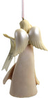 Enesco Foundations Breast Cancer Hope Strength and Dignity Angel Hanging Ornament, 4.5 inch, Multicolor...