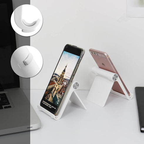 Mayten Foldable Cell Phone Stand for iPhone - Adjustable Phone Holder with Wide Compatibility, Portable Desktop Dock for iPhone 15/14/13/12/11/Pro...