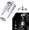 1 PC Car Personalized Gear Shift Head, LED Illuminated Crystal Bubble Shift Knob Wave Stick Head, 3.93" Cool Shift Head, Replacement Modification ...