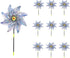 Reflective Pinwheels, Extra Sparkly Pinwheel for Garden Decor, Bird Devices Deterrent to Scare Birds Away from Yard Patio Farm?Suitable for Vegeta...