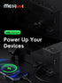 Mesqool Projection Alarm Clock, Loud Vibrating Alarm Clock for Heavy Sleepers, Adjustable Projection Brightness,Hearing Impaired & Deaf People, Di...
