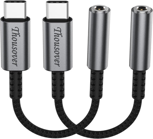 USB Type C to 3.5mm Female Headphone Jack Adapte...