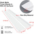 Silicone Stove Counter Gap Cover (2 Pack),Easy Clean Heat Resistant Wide & Long Kitchen Stove Gap Filler,Seals Spills Between Counters, Oven, Stov...