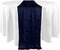 Koyal Wholesale Velvet Table Runner - Extra Long, Farmhouse Style, Velvet Linen (19 x 120-Inch, Navy Blue)...
