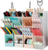Desk Organizer, Pencil Holder with 4 Compartments Pen Organizer for Home School Office Desk Supplies Accessories 1pc (White)...