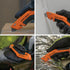 Klein Tools 44133 Heavy Duty Utility Knife, Retractable, Adjustable, with Wire Stripper, Klein-Kurve Handle...