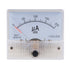 uxcell Analog Current Panel Meter DC 0-200uA 5uA Scale 85C1 Ammeter for Circuit Testing Charging Battery Ampere Tester Gauge Pack of 1...