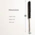 25 Inch (64cm) Flexible Lint Remover Cleaning Coil Brush for Dryers, Radiators, Refrigerators, Baseboards, and Other Special tasks. Coil Grill Bru...