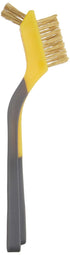 Amazon Basics Brass Mini Brushes, Soft Grip, 3-Pack, 1/2 inch, Yellow/Grey...