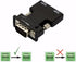 HDMI to VGA Adapter, 1080P 60Hz, with 3.5mm Audio Cable, Compatible for Laptop Computer to TV Projector Monitor...