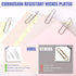 Paper Clips, 500 Pcs Assorted-Size Paperclips, Premium Paper Clip, Silver Paper Clips Large Medium and Small, Rustproof Metal Paper Clips for Offi...
