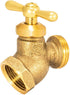 Eastman Female No-Kink Hose Bibb, 3/4 Inch FIP, Brass Plumbing Fitting, 20203...