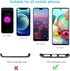Universal Cell Phone Lanyard, Crossbody Lanyard Adjustable Detachable Nylon Neck Strap, Compatible with All Mobile Phone, with Keychain and 2 Patc...