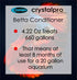 Betta Water Conditioner 4.22 Oz - Treats 660 Gallons - Neutralizes Chlorine and Ammonia Concentrated Betta Fish Water Conditioner for Betta Fish T...