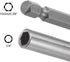 uxcell 1/4 Inch Hex Shank by 2 Inch Magnetic Bit Holder Extension, Quick Release Screwdriver Drill Power Tool...