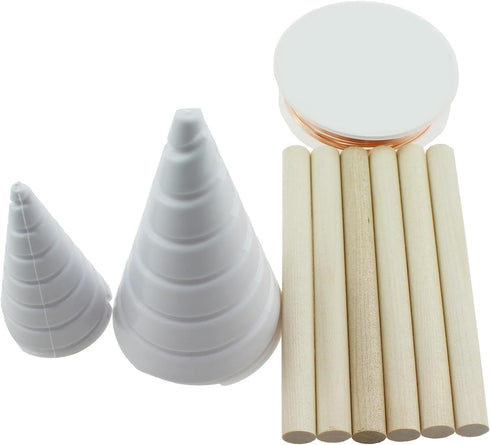 Air Plant Stand Making Tool Electro Cultivation Gardening Stake Making Tool Horticultural Copper Wire Antenna Jig Suitable for Nurseries and Pot a...