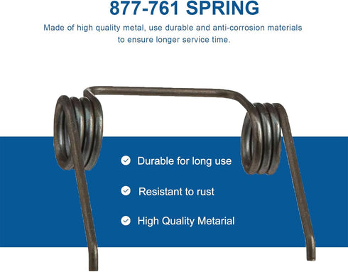 877-761 877761 Feeder Spring for Coil Roofing Nailer Compatible with Hitachi NV45AB2 NV83A/A2 NV50AP2 NV65AC (6/Pack)...