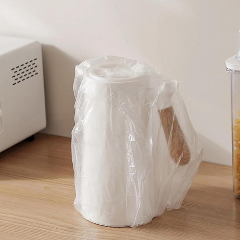 10Pcs Clear Kitchen Appliance Covers Thickened Disposable Furniture Dust Cover Dustproof with Elastic for Small Appliance, Oven, Blender, Toaster,...