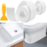 2 Pack Bathroom and Kitchen Caulking Tape Sealer,PVC Sealing Caulk for Sink,Tub Perimeter,Floor Wall Edges,Self Adhesive Decorative Caulking Strip...