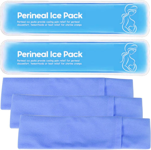 Reusable Perineal Cooling Pad for Postpartum and Hemorrhoid Pain Relief,Instant Perineal Cold Pack,Vaginial Ice Pack for Pain Relief (Color-Blue)...