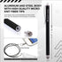 The Friendly Swede Mesh Tip Stylus Pen for Touchscreen — 3-Pack Micro-Knit Capacitive Stylus Pen for iPad & iPhone with 3 Replaceable Fiber Tips, ...