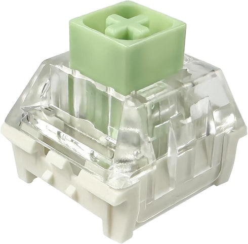 Kailh Box Jade Switches for Mechanical Gaming Keyboard,3-Pin 50gf Clicky/lubed/Dust&Waterproof Switches(10Pcs,Kailh Box Jade)...