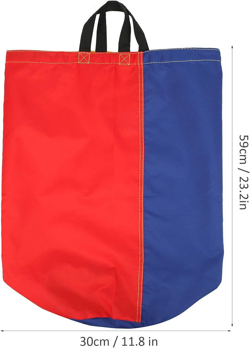 Sack Race Bag, Foldable Kids Portable Outdoor Jumping Sacks, Thickened Oxford Cloth for Children Game Balance Training...