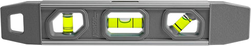 Johnson Level & Tool 1405-0900 Magnetic Aluminum Torpedo Level, 9", Grey, 1 Level...