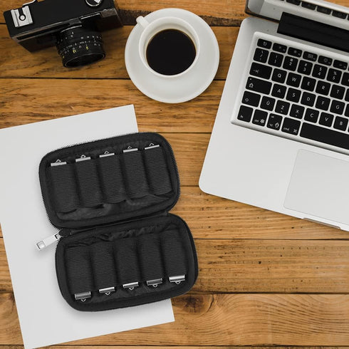 Flash Drive Case USB Storage Case JBOS USB Holder Storage Bag, Electronic Accessories Organizer for USB Flash Drive, USB Case, Thumb Drive Caes, J...
