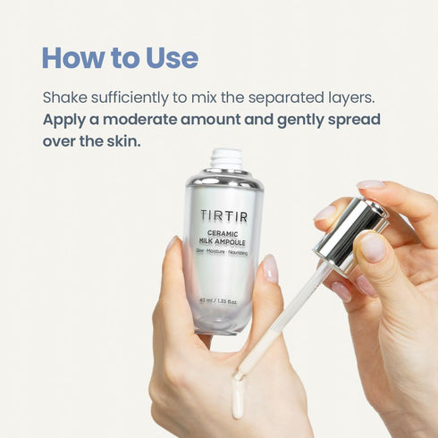 TIRTIR Ceramic Milk Ampoule (1.01 Fl Oz)...