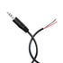 RIIEYOCA 4 Pack 3.5mm Male Plug to Bare Wire Stereo Audio Cable,1/8" TRS 3 Pole Mono Male Plug to Open End Audio Cable,for and Audio Equipment Ins...
