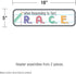 Carson Dellosa 37-Piece R.A.C.E. Writing Strategy Bulletin Board Sets for Classrooms, Alphabet Letters, Sentence Starters, Informational Charts, P...