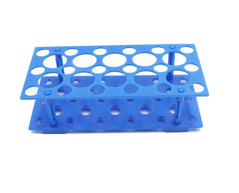3 PCS 28 Well Centrifuge Tube Rack for 10ml/15ml/50ml Laboratory Plastic Tube Rack Holder(Light Blue)...