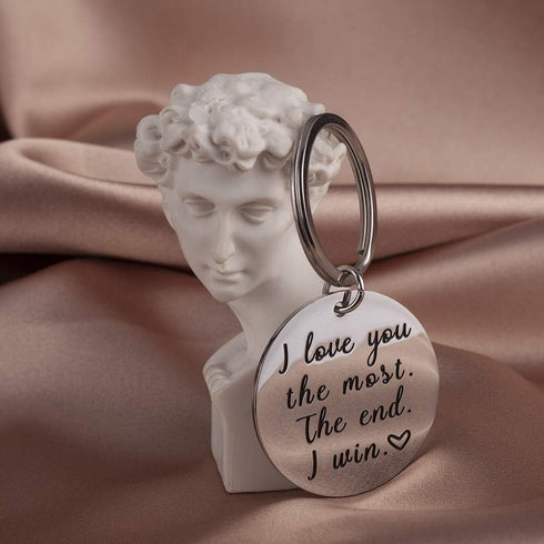 Valentine Day Gifts Couple Key Chain Gifts for Him Her-Husband for Girlfriend Boyfriend Wife Keychain Gifts for Anniversary Birthday Wedding Gifts...