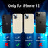 Dssairo [5 in 1 for iPhone 12 case/iPhone 12 Pro Case 6.1, with 2 Pack Screen Protector + 2 Pack Camera Lens Protector, Liquid Silicone Slim Shock...