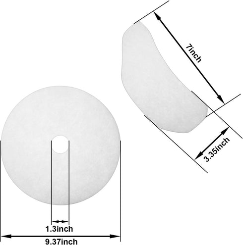 20 Pieces Cloth Dryer Exhaust Filters Compatible with Sonya, Panda Magic Chef and Avant Dryers