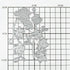Pear Blossom Plant Metal Cutting Dies for Card Making, Paper Embossing Die Cuts Kit Templates, Storage Pockets Supplies, Photo Frame Album DIY Scr...