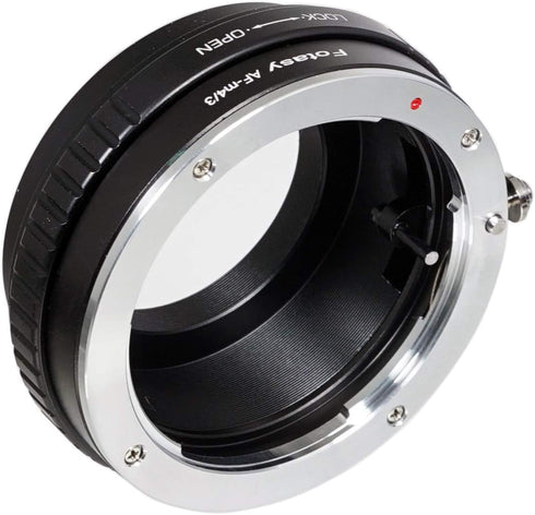 Fotasy Manual A mount Lens to M43 MFT Adapter, Compatible with Sony A Minolta AF lense, Compatible with Panasonic G9 GH5 II GM5 GX9 GX850 G90 G91 ...