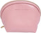 Womens Mini Cosmetic Beauty Bag,Half Moon Coin Purse Lipsticks Pouch With Zipper for Girls Makeup Accessories (Pink)...