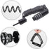 Bike Lock Combination Scooter Chain Lock Motorcycle Helmet Lock Cable 4-Digital Safety Code Combination Lock(High Hardness Metal, Stretchable...