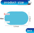 Pack-2 Car Rearview Mirror Anti-rain Film, 3.9In x 5.9In Vehicle Side Mirrors Stickers, Durable Automobile Accessories, Universal for Most Cars, T...
