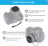Veatree 72mm Lens Hood Set, Collapsible Rubber Lens Hood with Filter Thread + Reversible Tulip Flower Lens Hood + Center Pinch Lens Cap + Microfib...