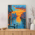 ZRIZQ Paint by Number for Adults Beginners,City Landscape Paint by Numbers Kits on Canvas,DIY Paint by Numbers for Home Wall Art Decor(12x16Inch)...